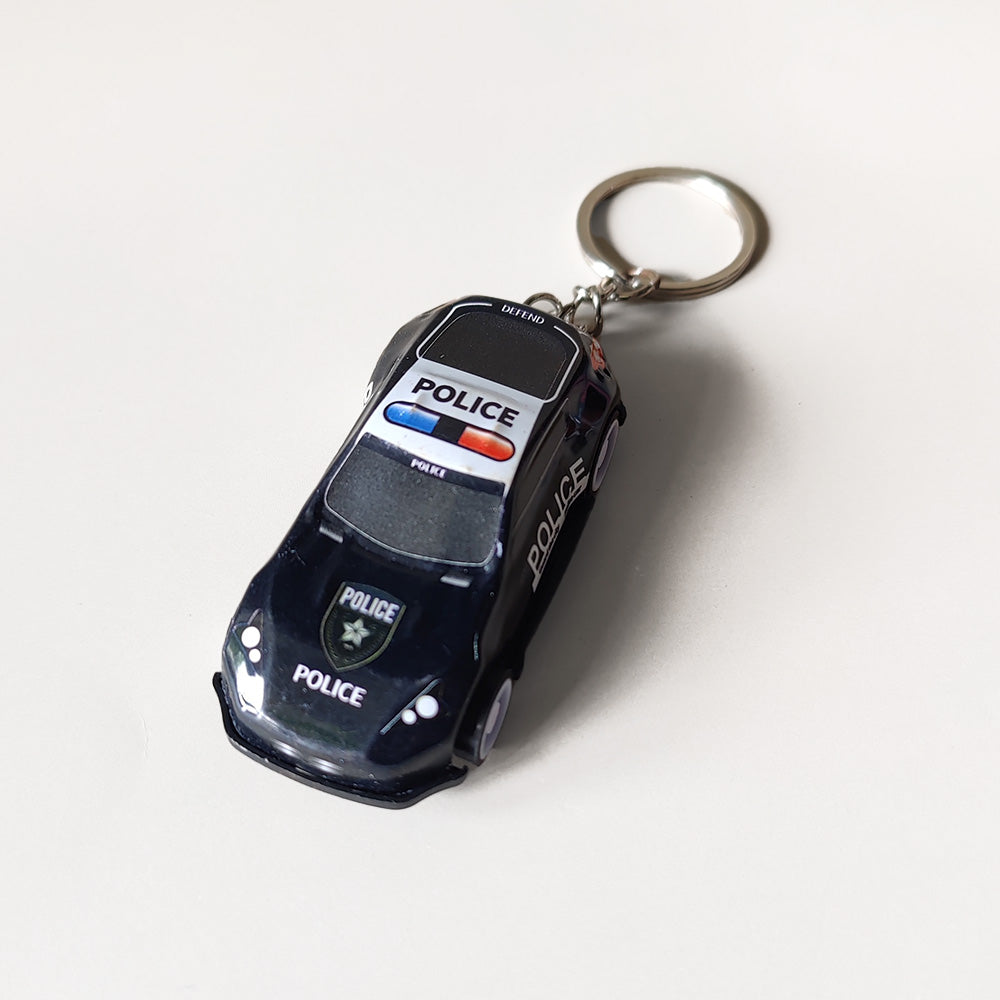 Mini Pullback Car Keychain