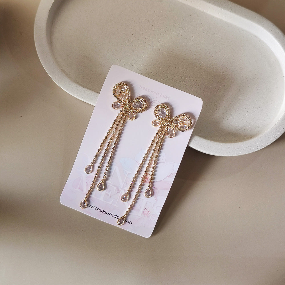 Radiant Bowfall Earrings