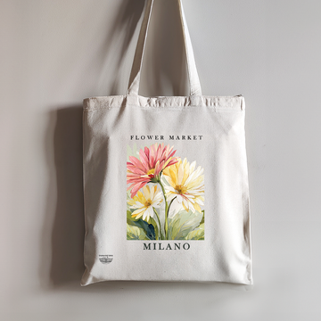 Flower Market Milano Tote Bag