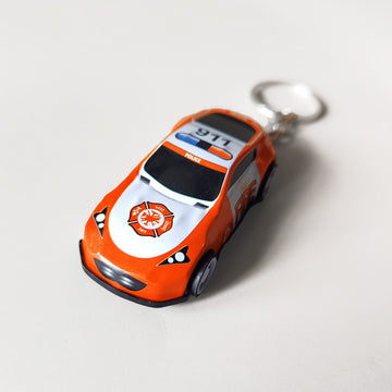 Mini Pullback Car Keychain