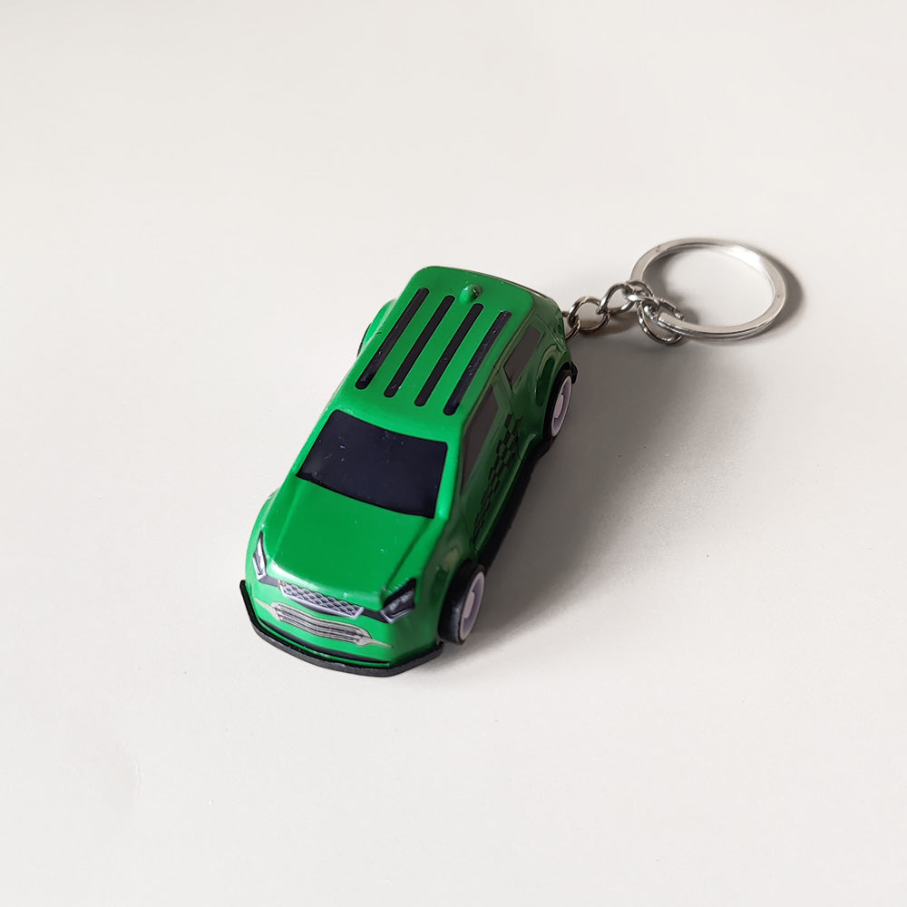 Mini Pullback Car Keychain