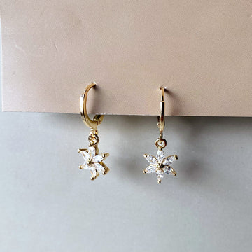 Nova Flower Drops Earrings