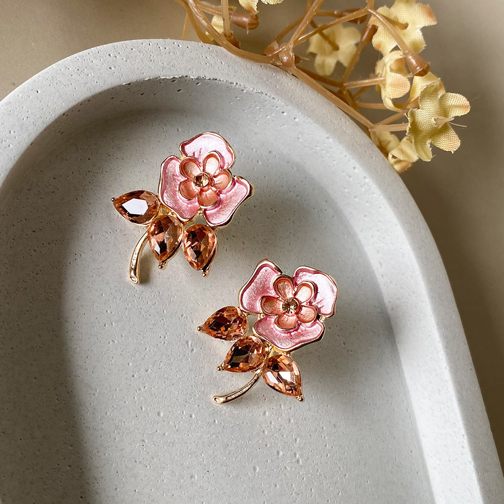 Rosette Royale Stud Earrings