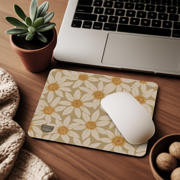 Floral Mouse Pad Non-Slip Gaming Mouse Mat
