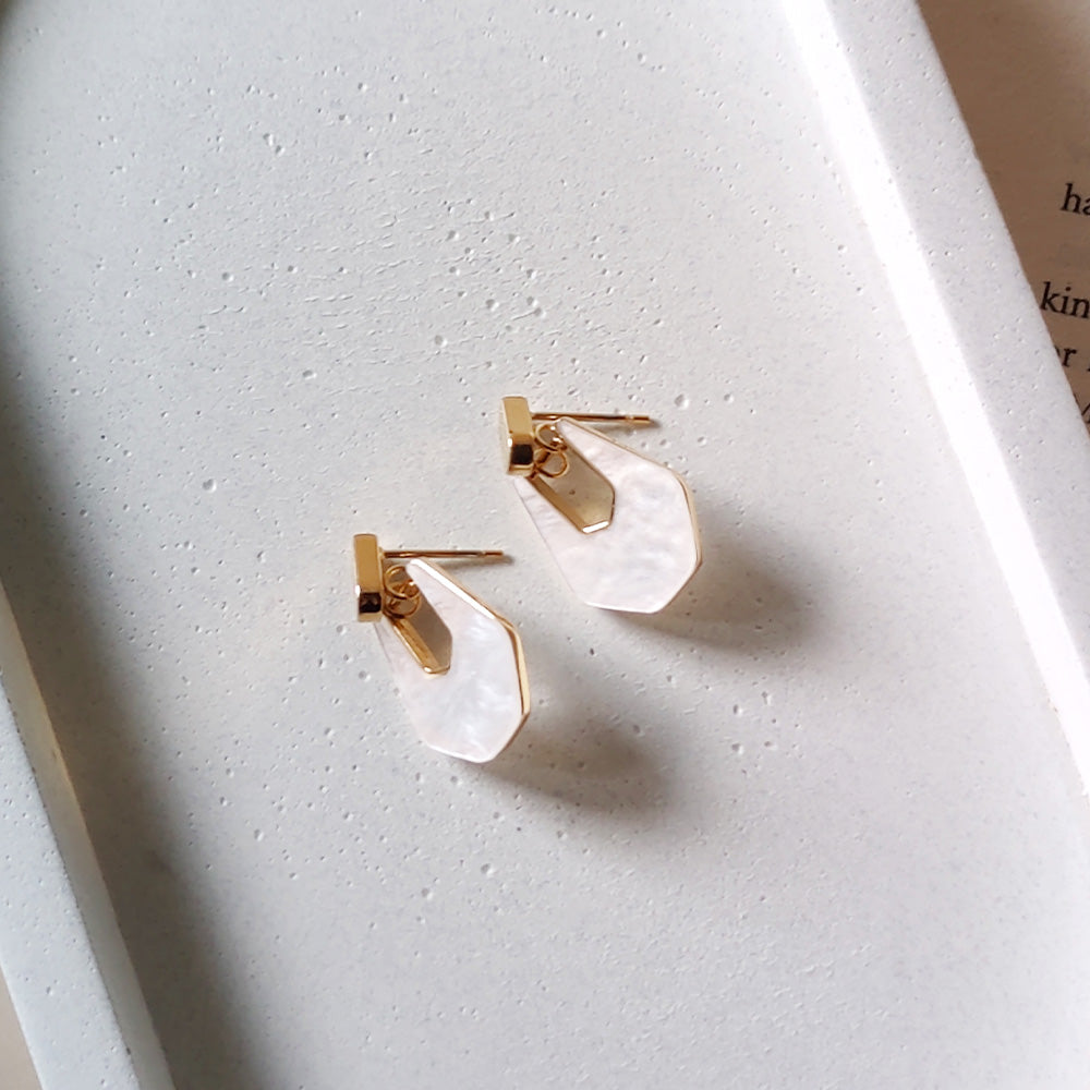 Pearl Prism Earrings