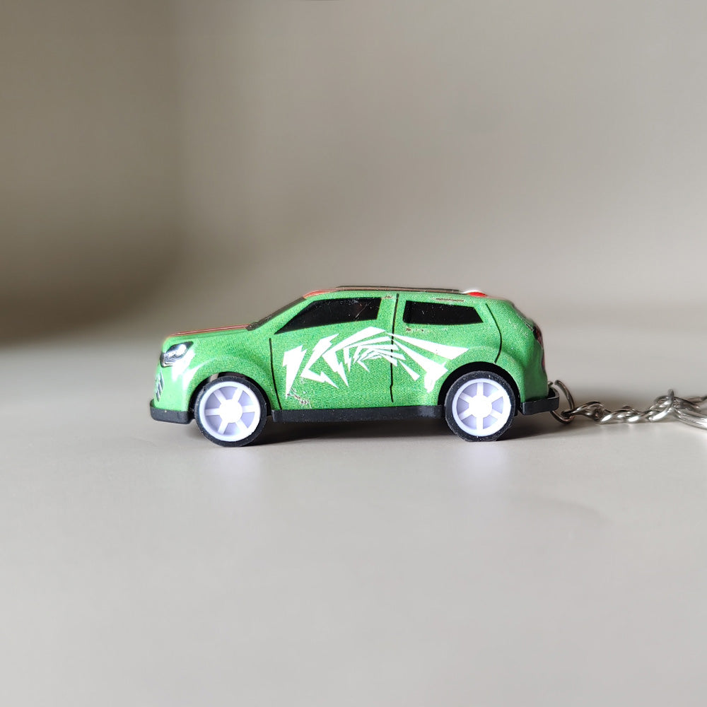 Mini Pullback Car Keychain