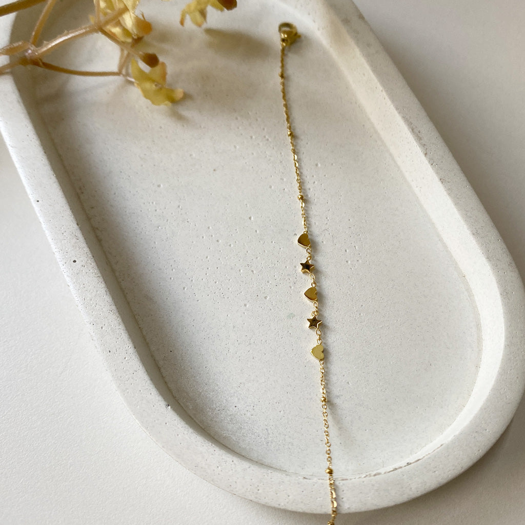 Starlit Hearts Bracelet
