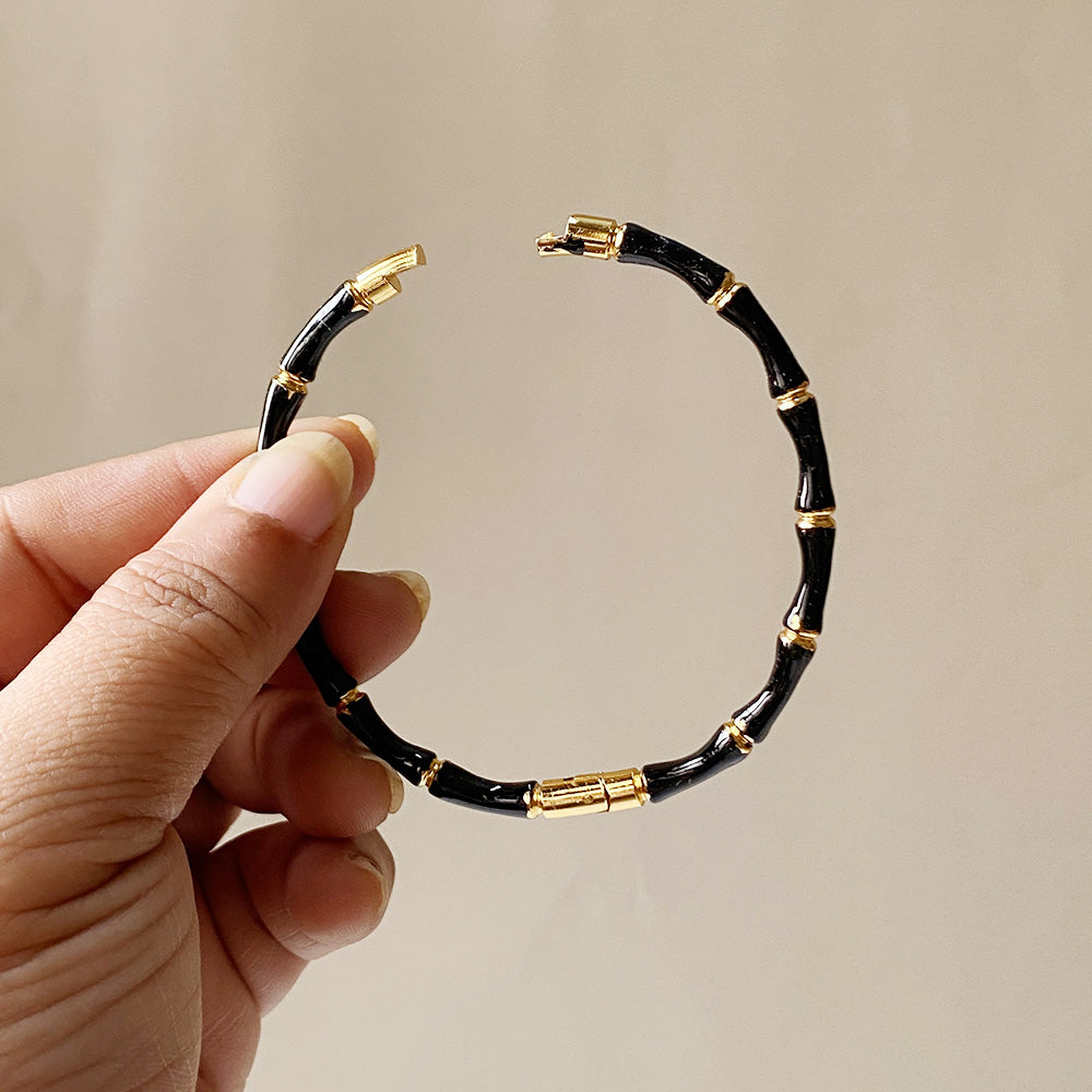 Bamboo Luxe Kada - Black