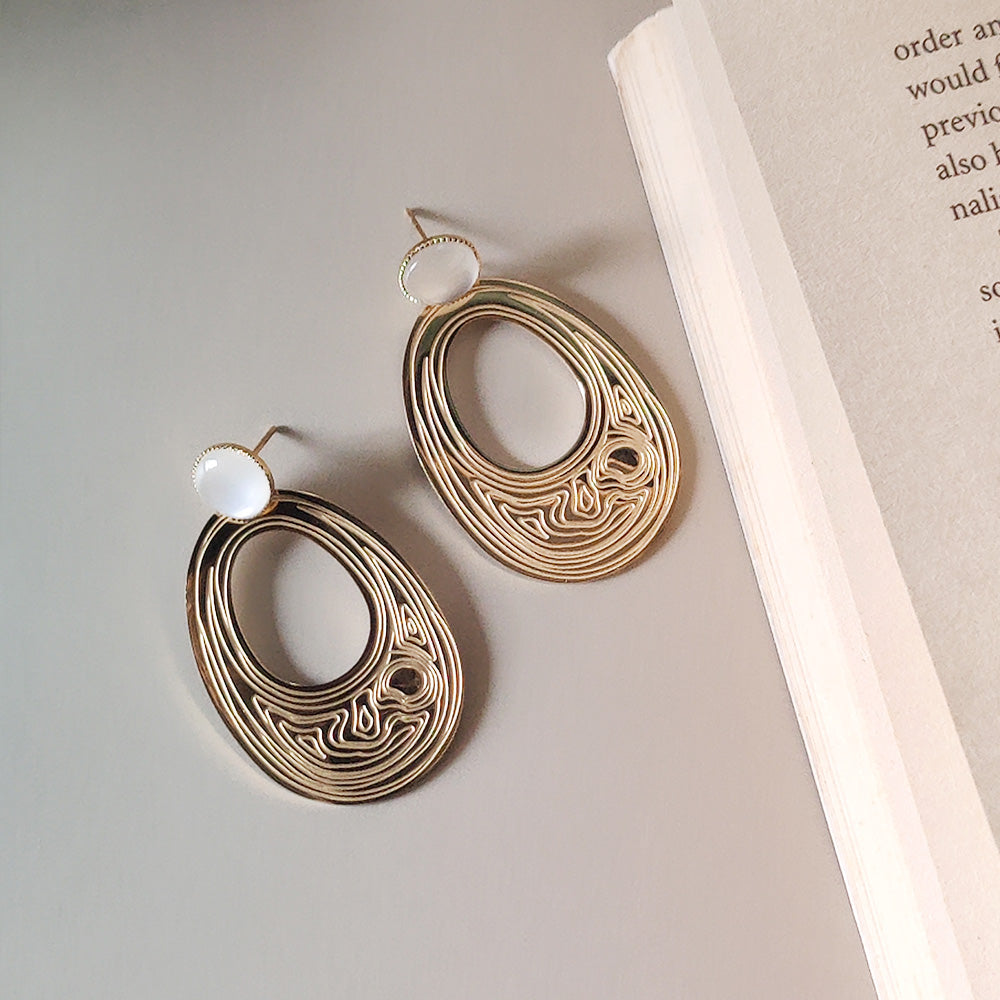 Auric Contour Earrings