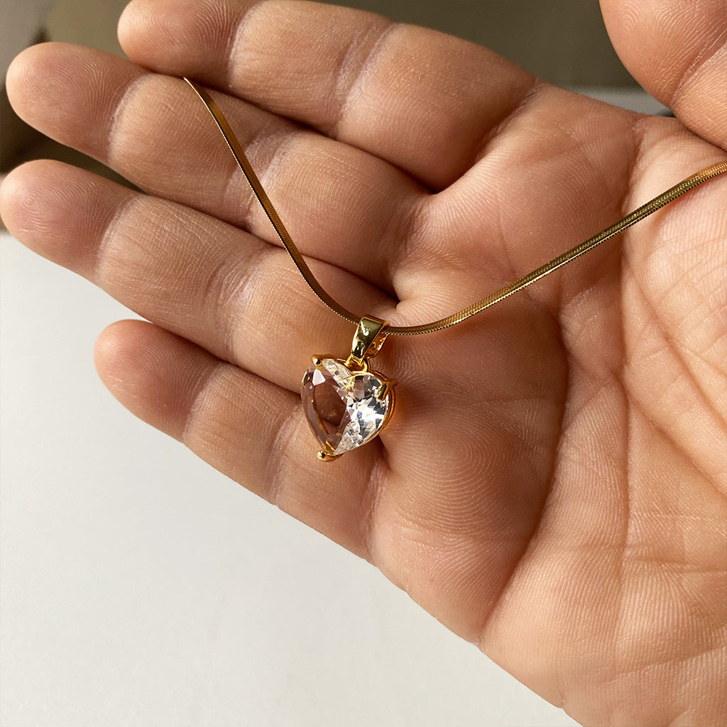 Crystal Heart Necklace