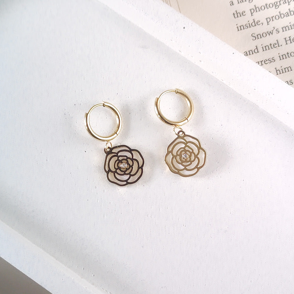Petal Loop Earrings