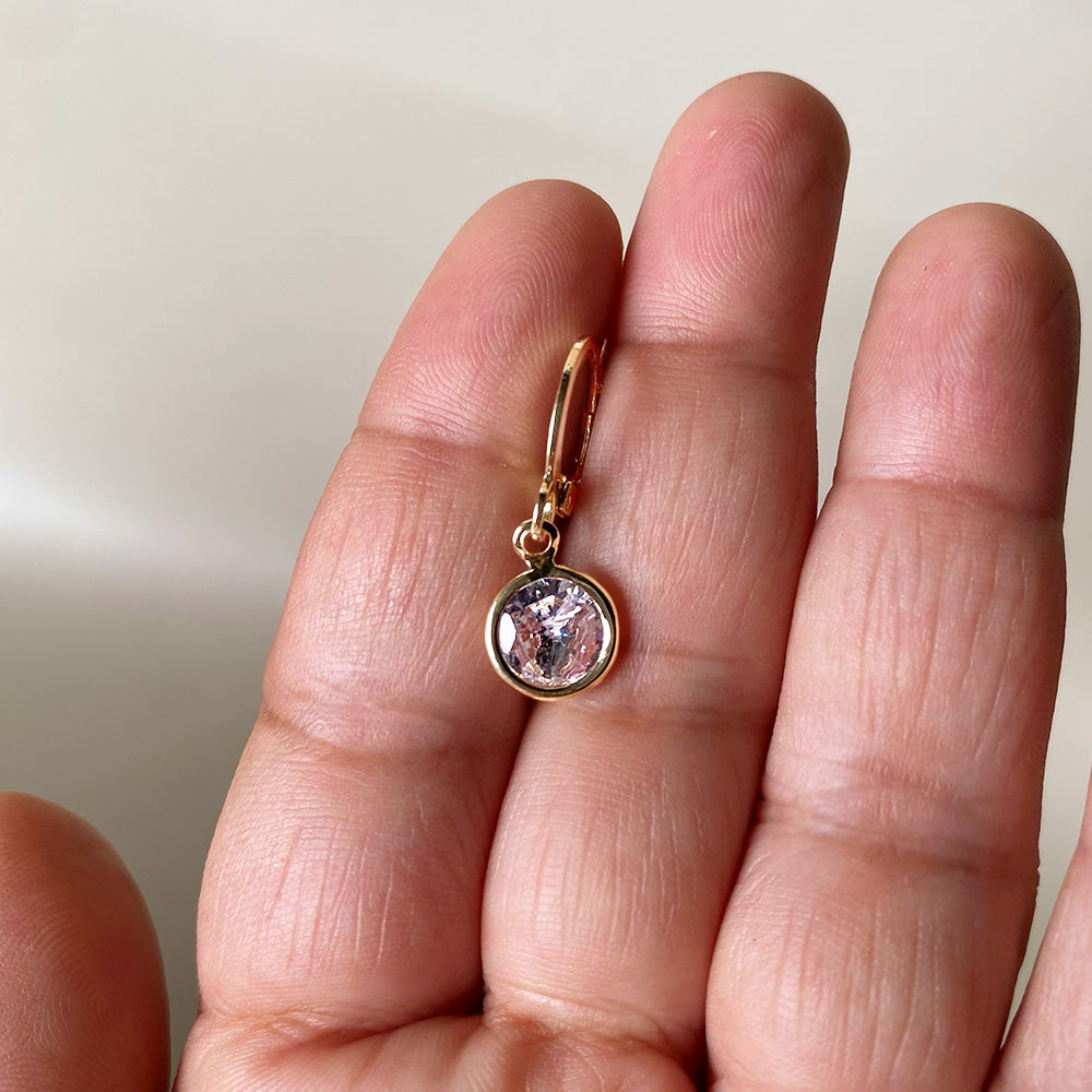 Spark Circle Earrings