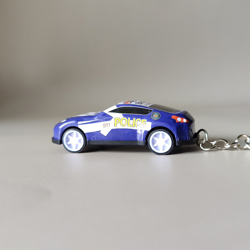 Mini Pullback Car Keychain