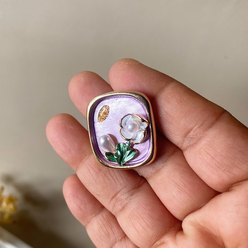Secret Garden Frames Stud Earrings