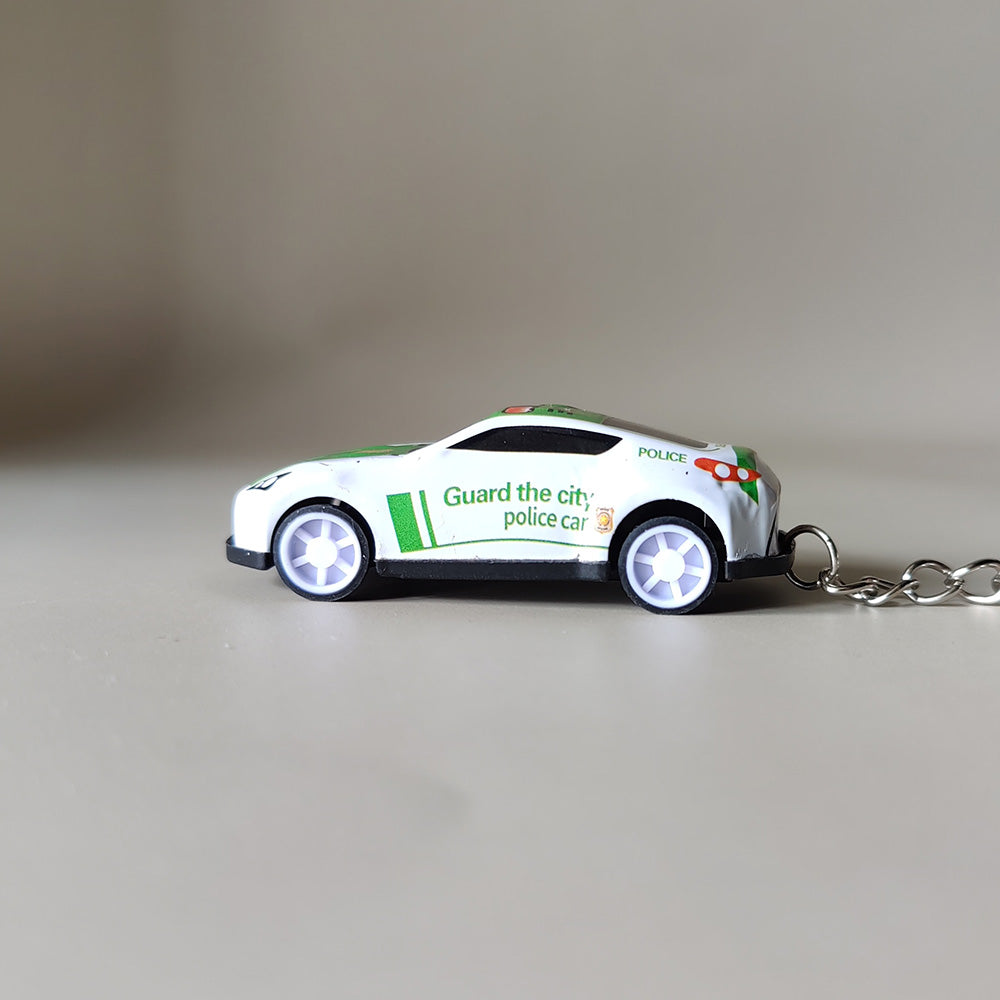 Mini Pullback Car Keychain
