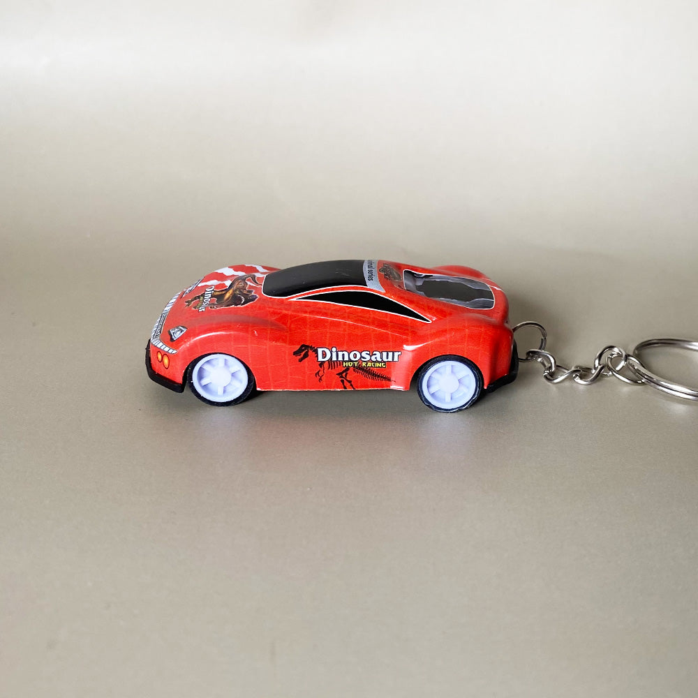 Dinosaur Mini Pullback Car Keychain
