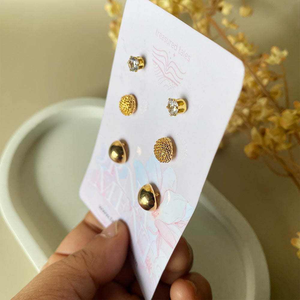 Classic Trio Stud Set