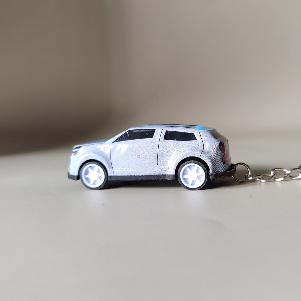 Mini Pullback Car Keychain