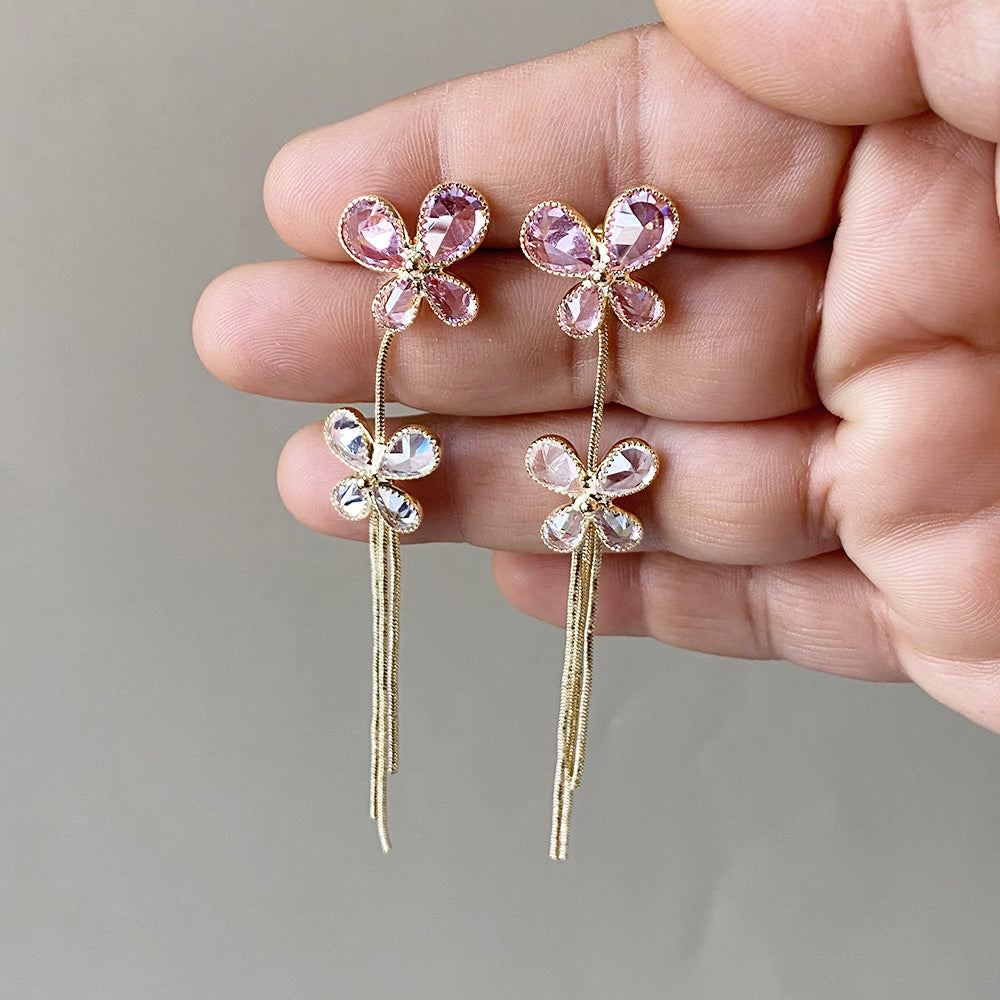 Flutter & Flow Earrings - Gold (Anti-Tarnish)