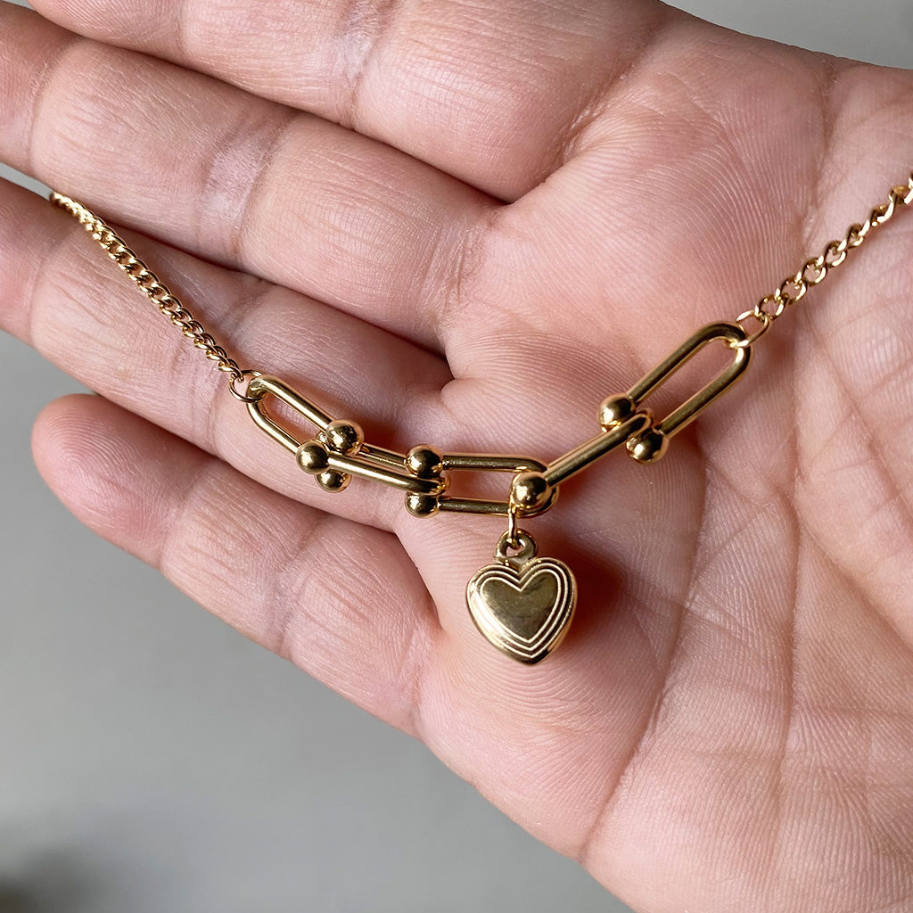 Heart Link Bracelet