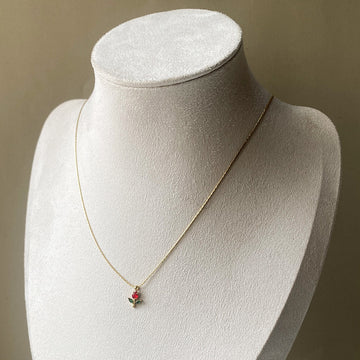 Roselle Tulip Necklace