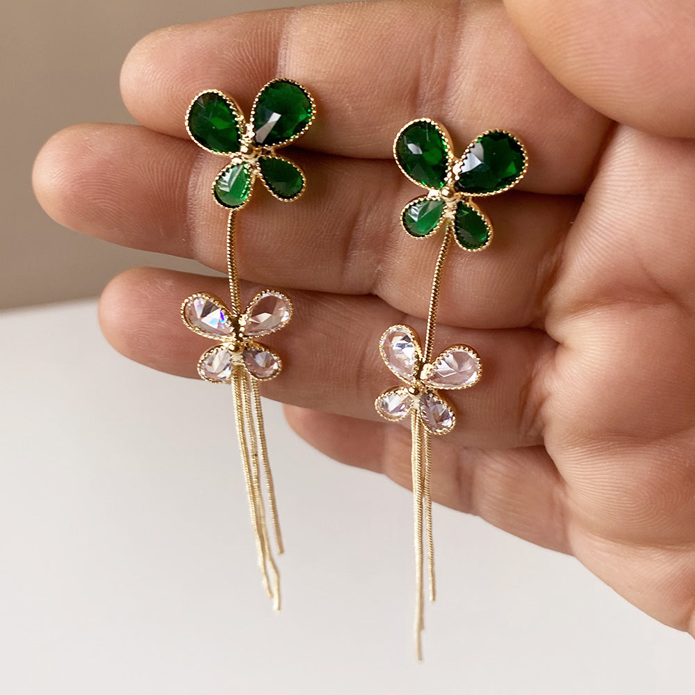 Flutter & Flow Earrings - Gold (Anti-Tarnish)