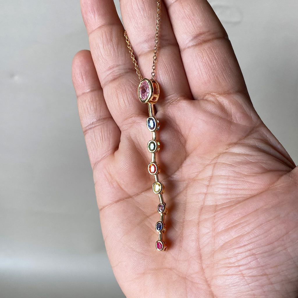 Prism Cascade Necklace