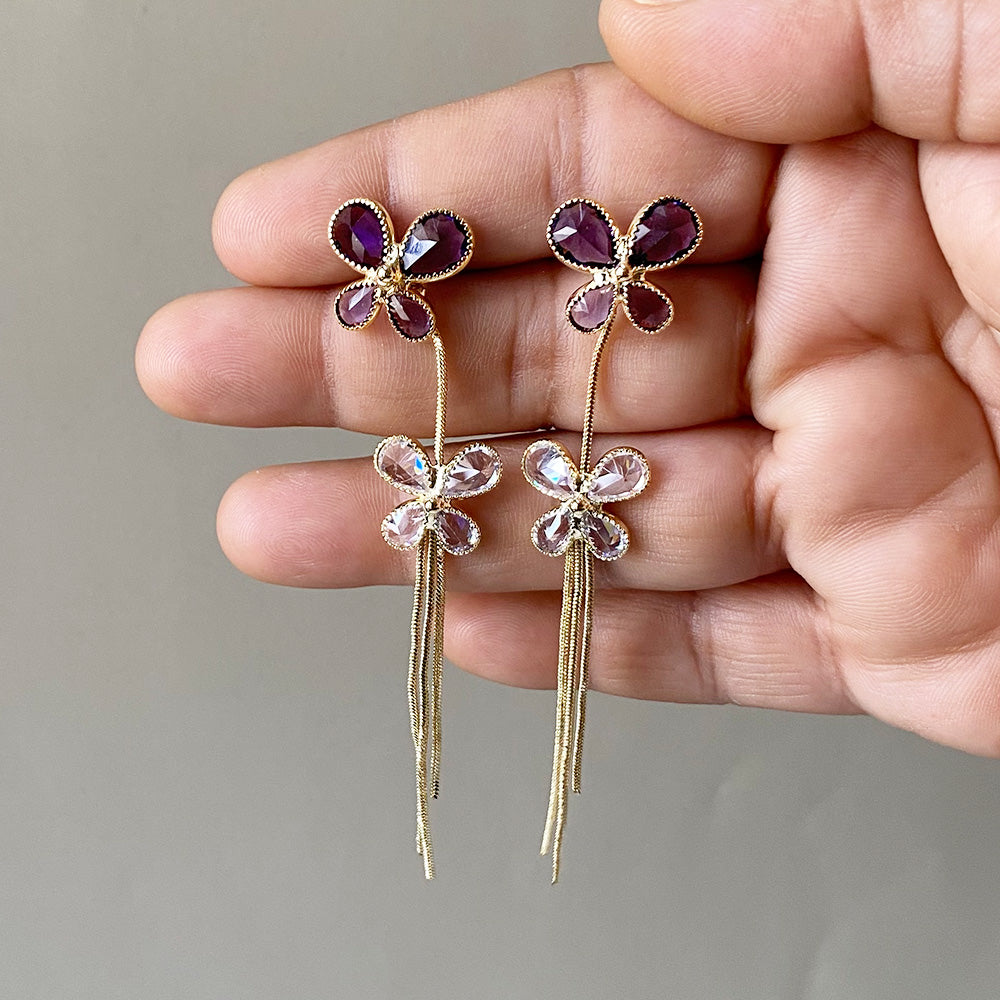 Flutter & Flow Earrings - Gold (Anti-Tarnish)