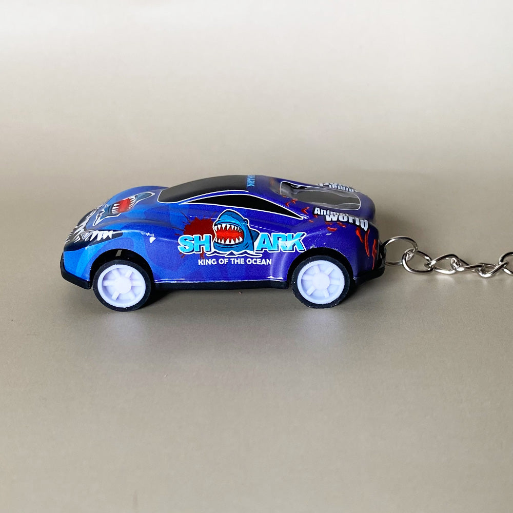Shark Mini Pullback Car Keychain