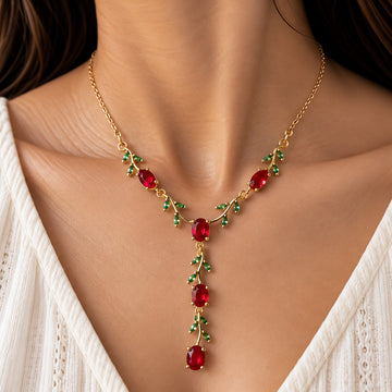 Tulip Cascade Necklace