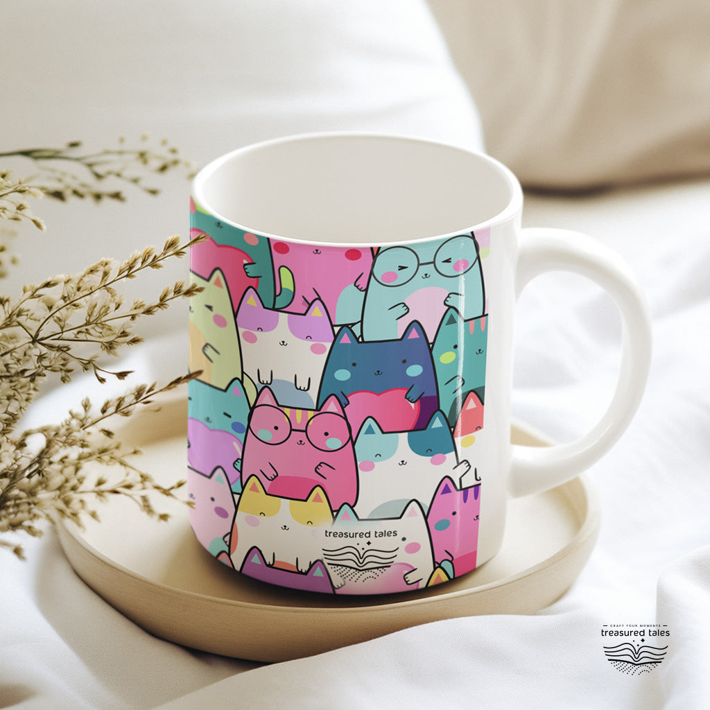 Cute Cats Ceramic Mug