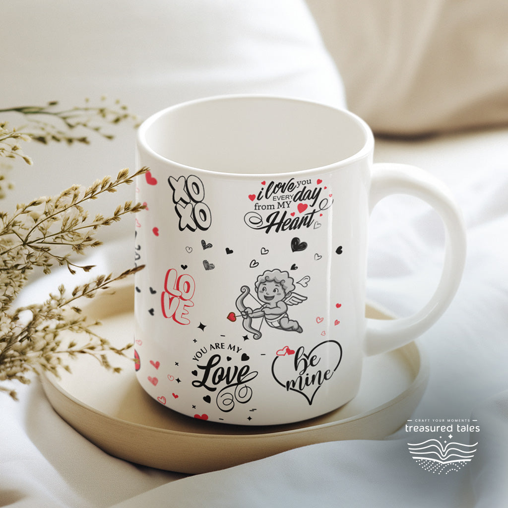 Love Quotes Valentines Day Ceramic Mug