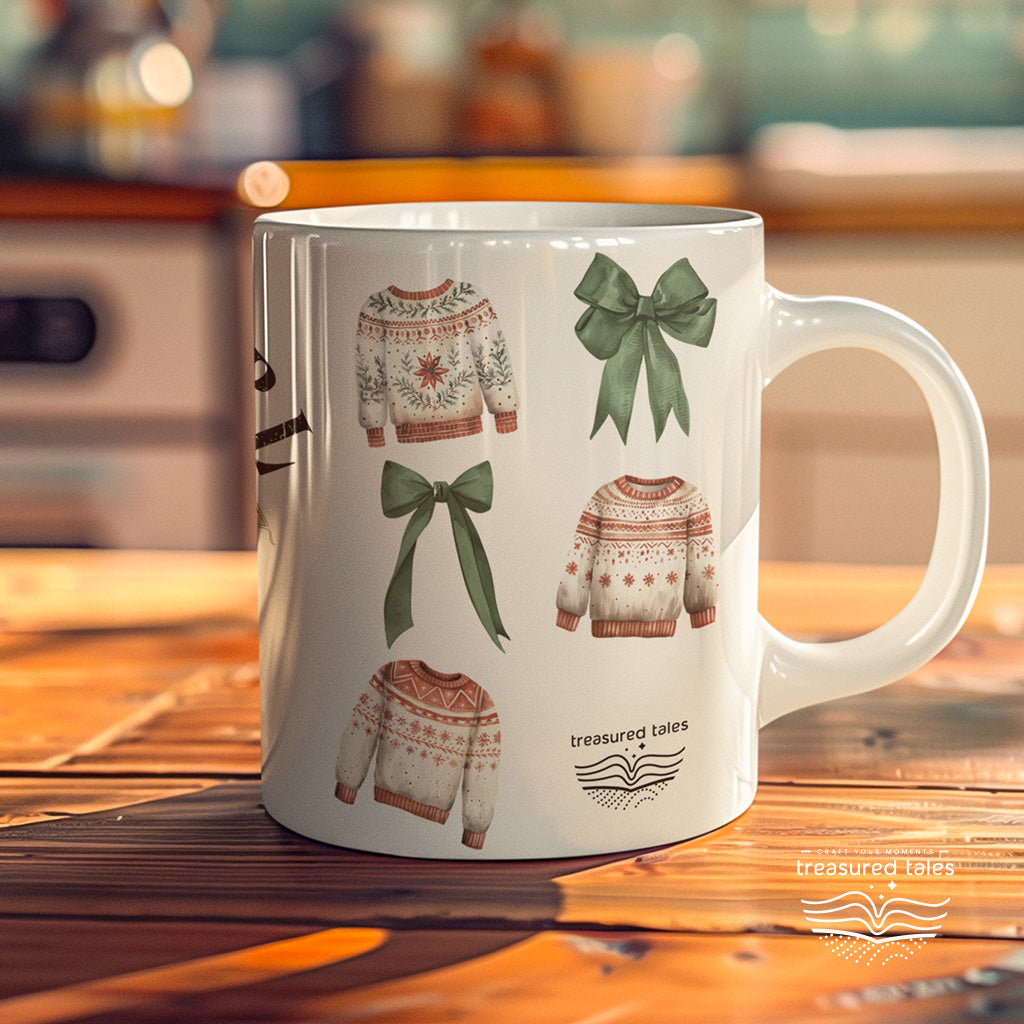 Just A Girl Who Loves Christmas Ceramic Mug