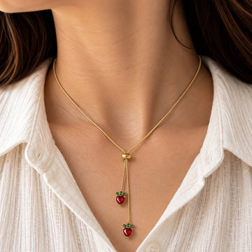 Twin Berry Bliss Necklace