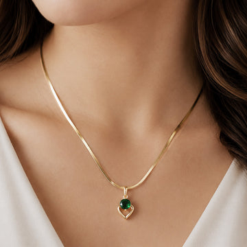 Emerald Embrace Necklace