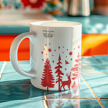 Christmas Forest Ceramic Mug