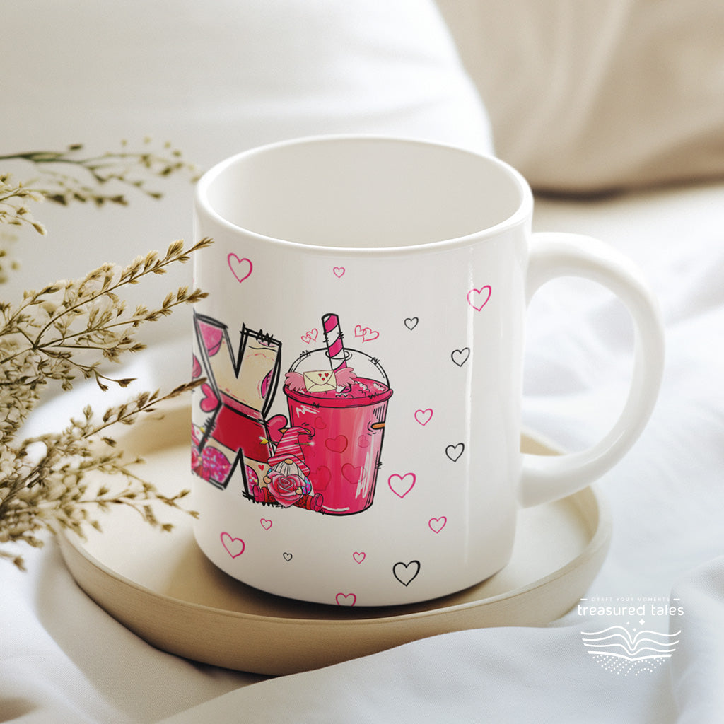 XOXO Valentines Day Ceramic Mug