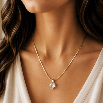 Crystal Heart Necklace