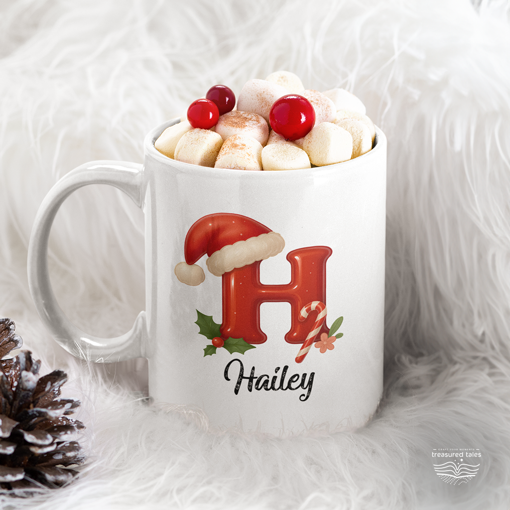 Custom Christmas Personalised Name Mug