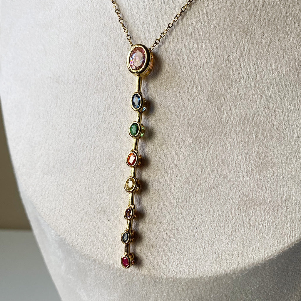 Prism Cascade Necklace