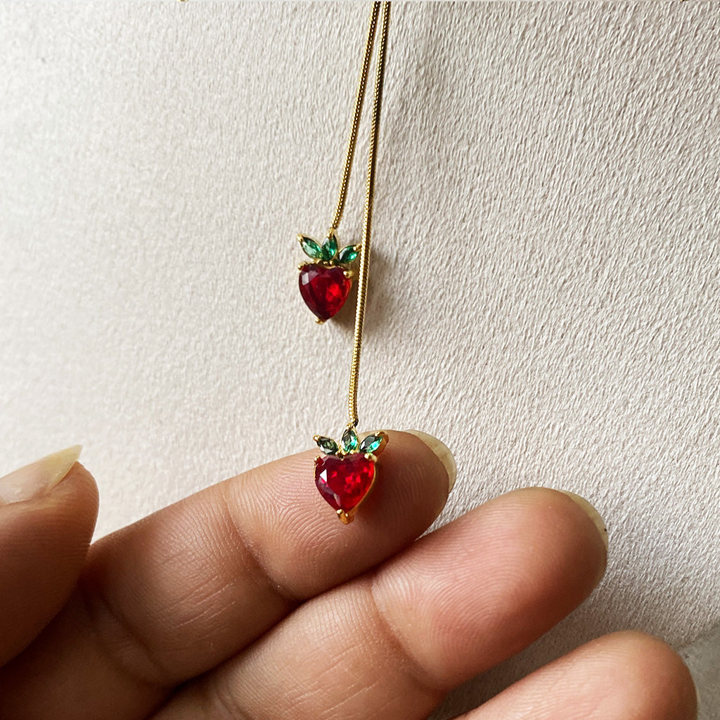 Twin Berry Bliss Necklace