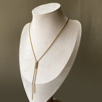 Stellar Drop Chain Necklace