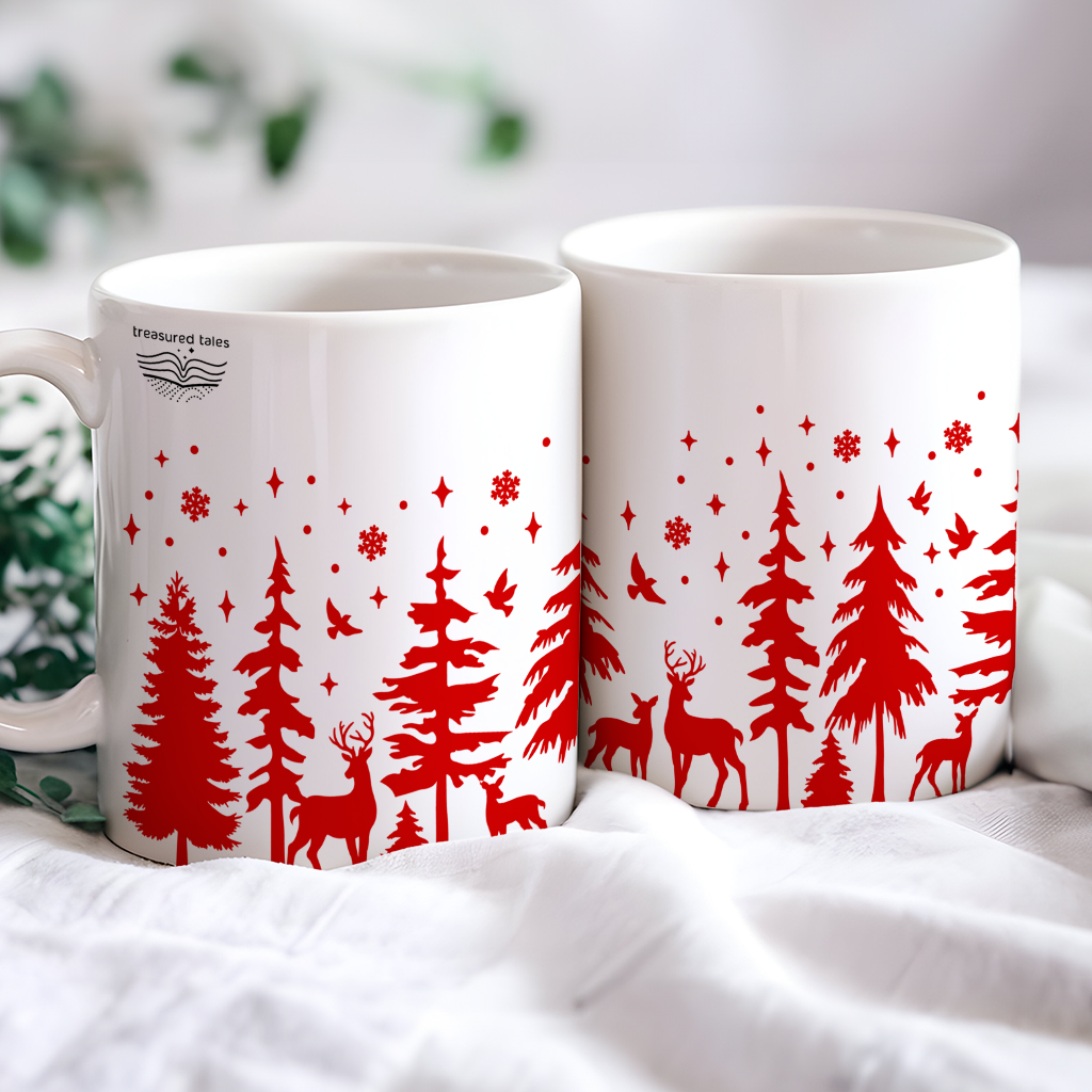 Christmas Forest Ceramic Mug