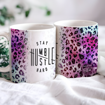 Stay Humble Hustle Hard Ceramic Mug