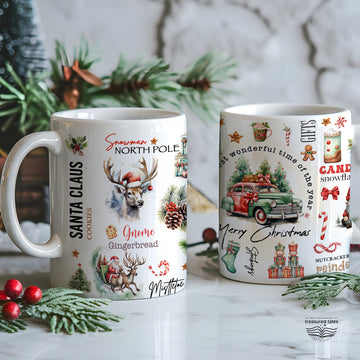 Merry Christmas Ceramic Mug