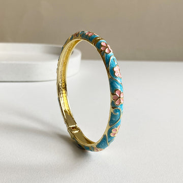 Blossom Trail Meenakari Kada