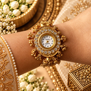 Meher Feroza Kashmiri Heritage Watch  – Jewellery Style Bracelet Watch