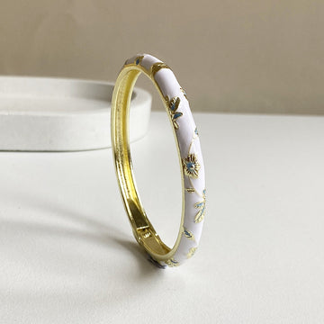 Daisy Bloom Meenakari Kada