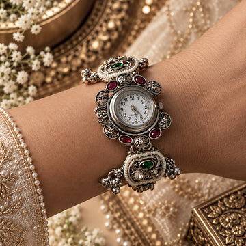 Zohra Kashmiri Heritage Watch  – Jewellery Style Bracelet Watch