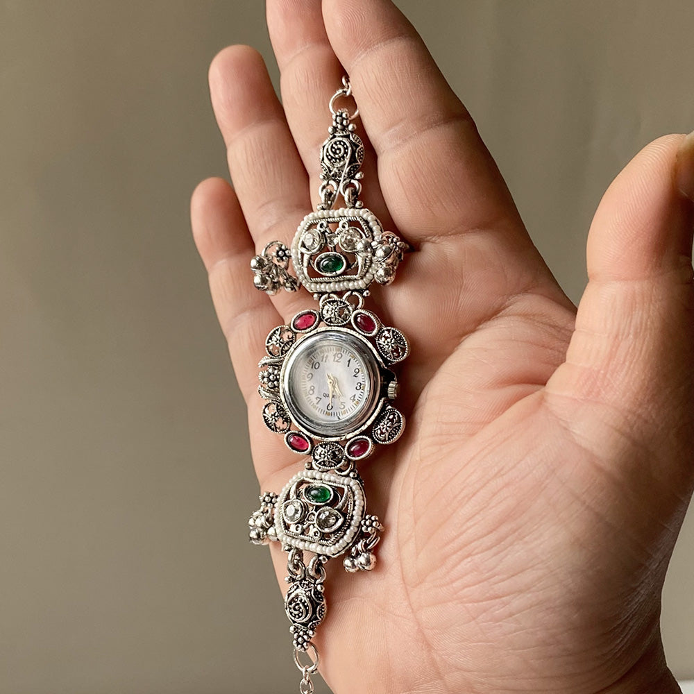 Zohra Kashmiri Heritage Watch  – Jewellery Style Bracelet Watch